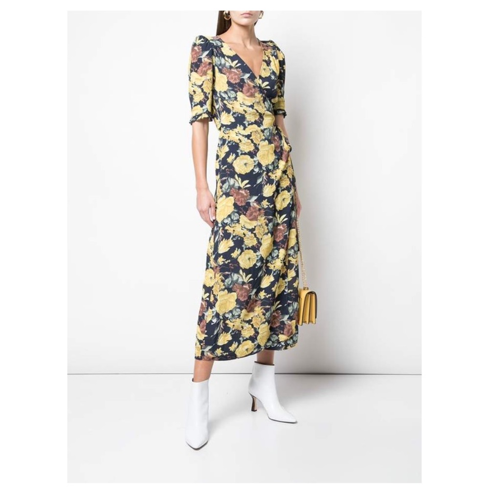 Sea New York floral wrap Ella dress size 6 NWT